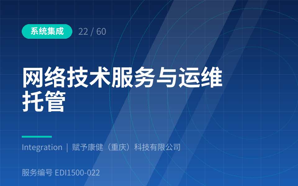 网络技术服务与运维托管