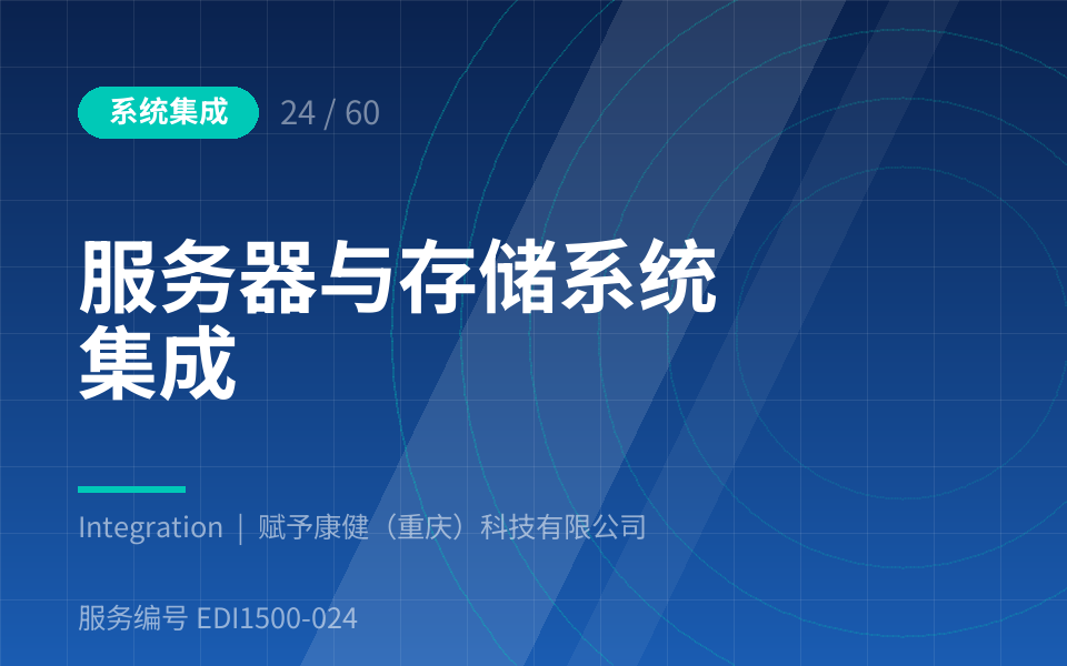 服务器与存储系统集成
