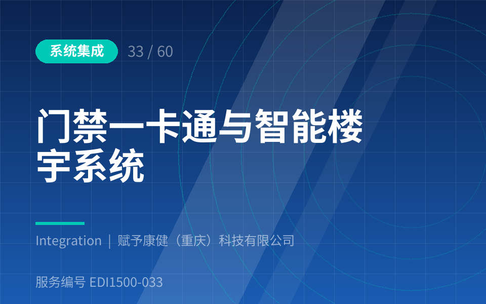 门禁一卡通与智能楼宇系统